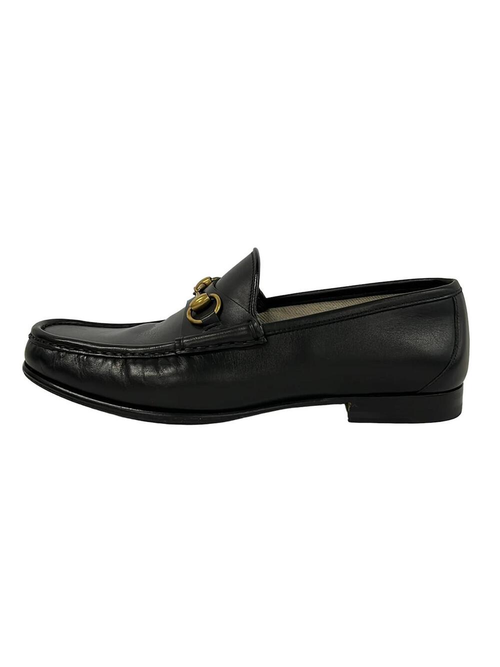 Gucci Black Leather Shoes #377266G59B